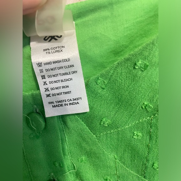 PQ Everly Green Fit and Flare Embroidered Mini Dress XS/S - Picture 6 of 9